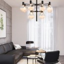 Loft Industry Modern - Bubbles Down Chandelier